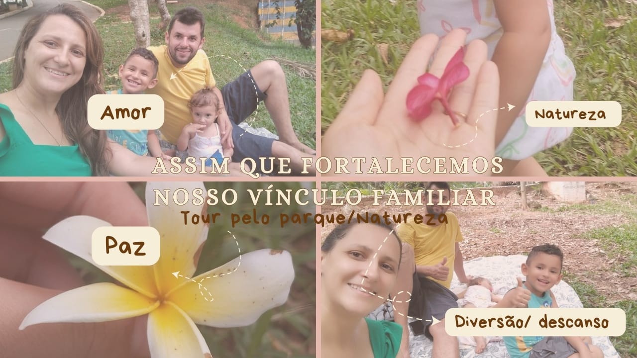 Passeio com a família em parque natural em SP, fortalecendo vínculo família