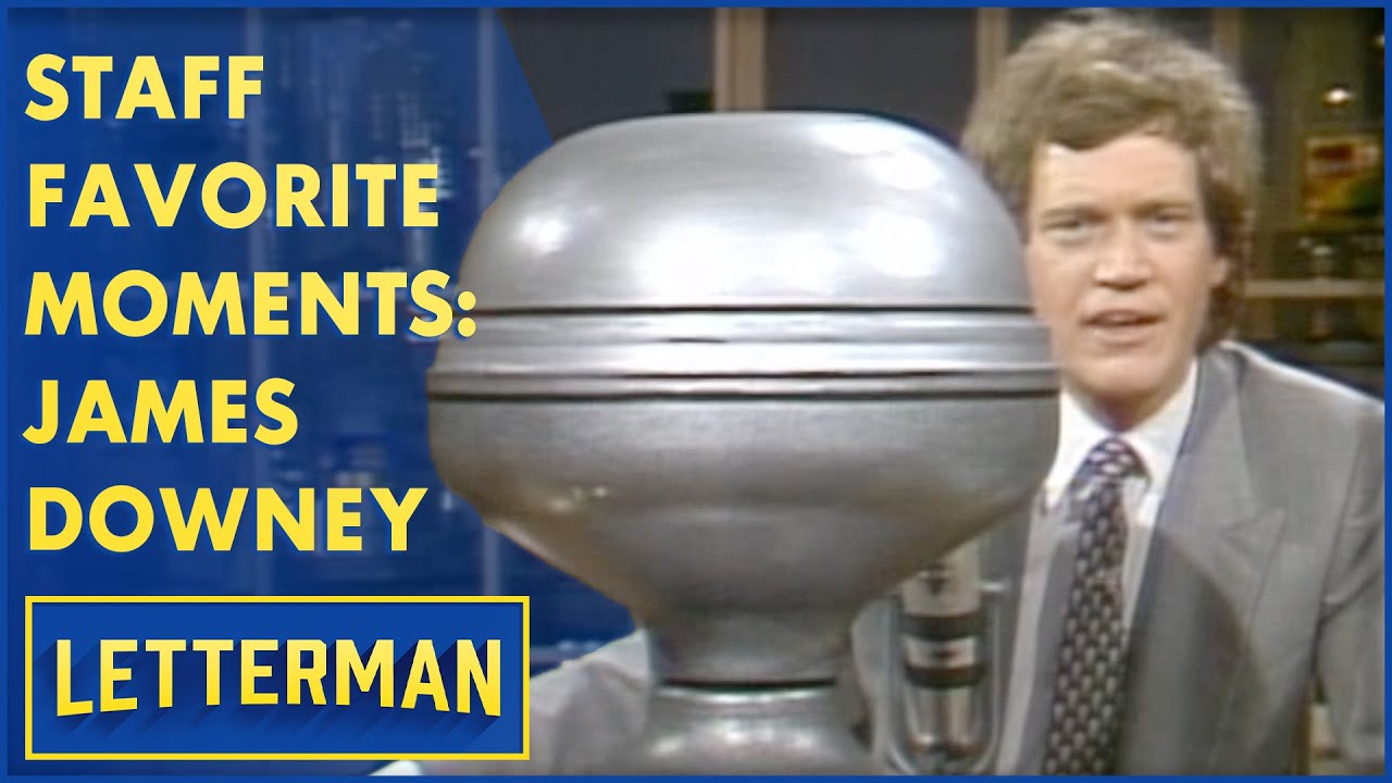 Любимые моменты редакции: Писатель Джеймс Дауни, часть 2 | Леттерман