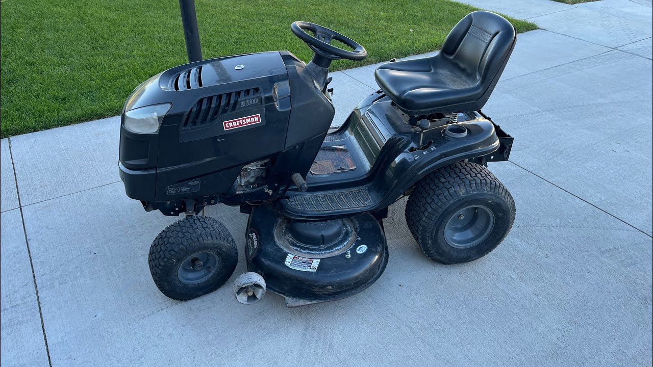 Why won’t my riding lawnmower move when I engage forward or reverse? Drive belt replacement!