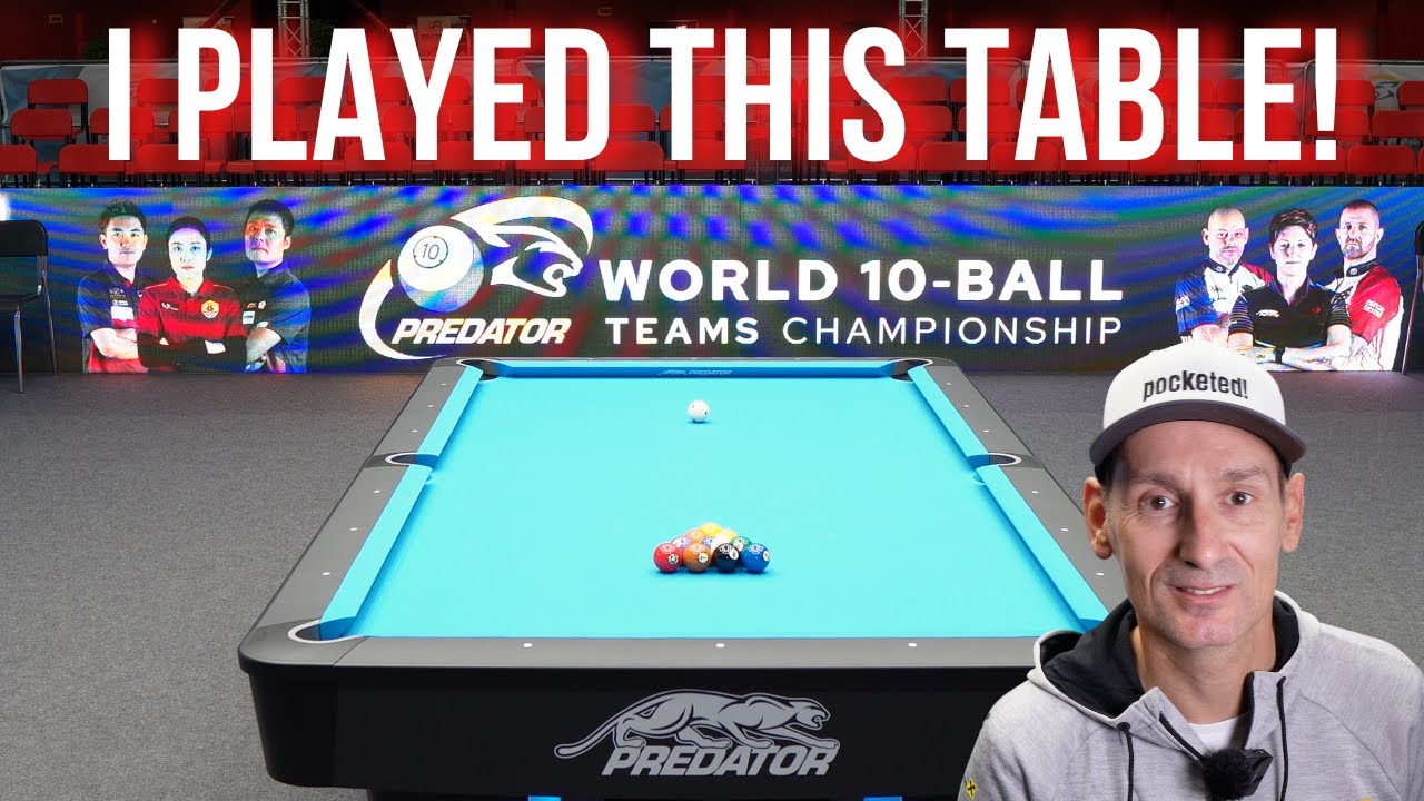 My review of the 10 Ball Womens and Team World Championships TV Main Table!