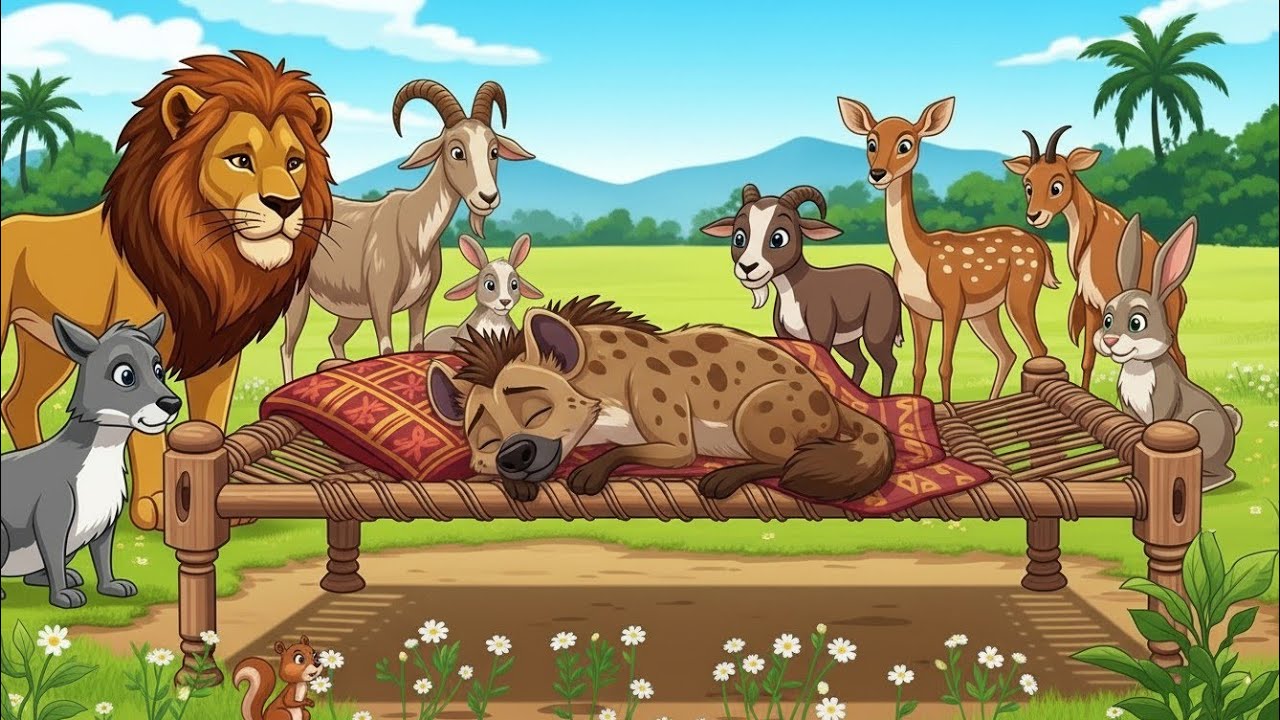 Hyena’s Big Trouble | Bear’s Anger and Donkey’s Friendship | Jungle Story