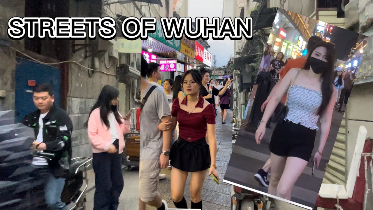 漢口老街，江漢路，雨中即景。The streets of Wuhan, China, Monday, April 29, 2024. China#中國 #中國街景 #街拍 #武漢 #wuhan