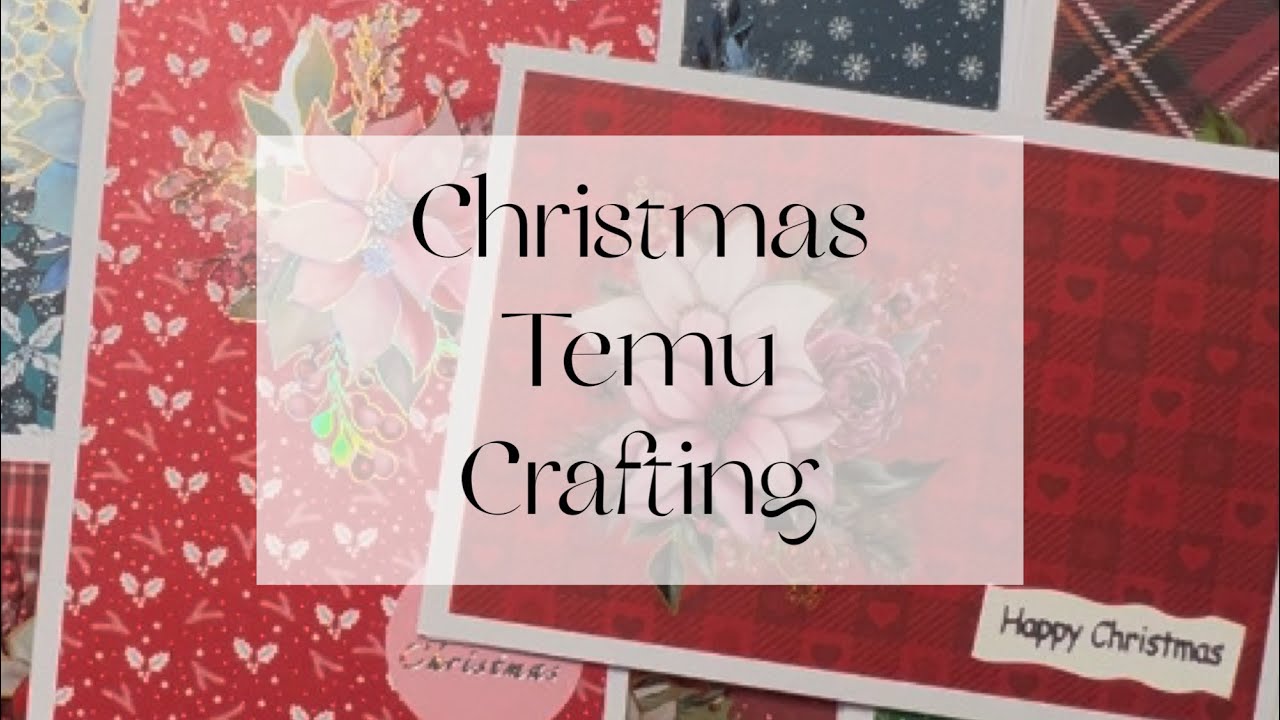 Christmas Temu Crafting