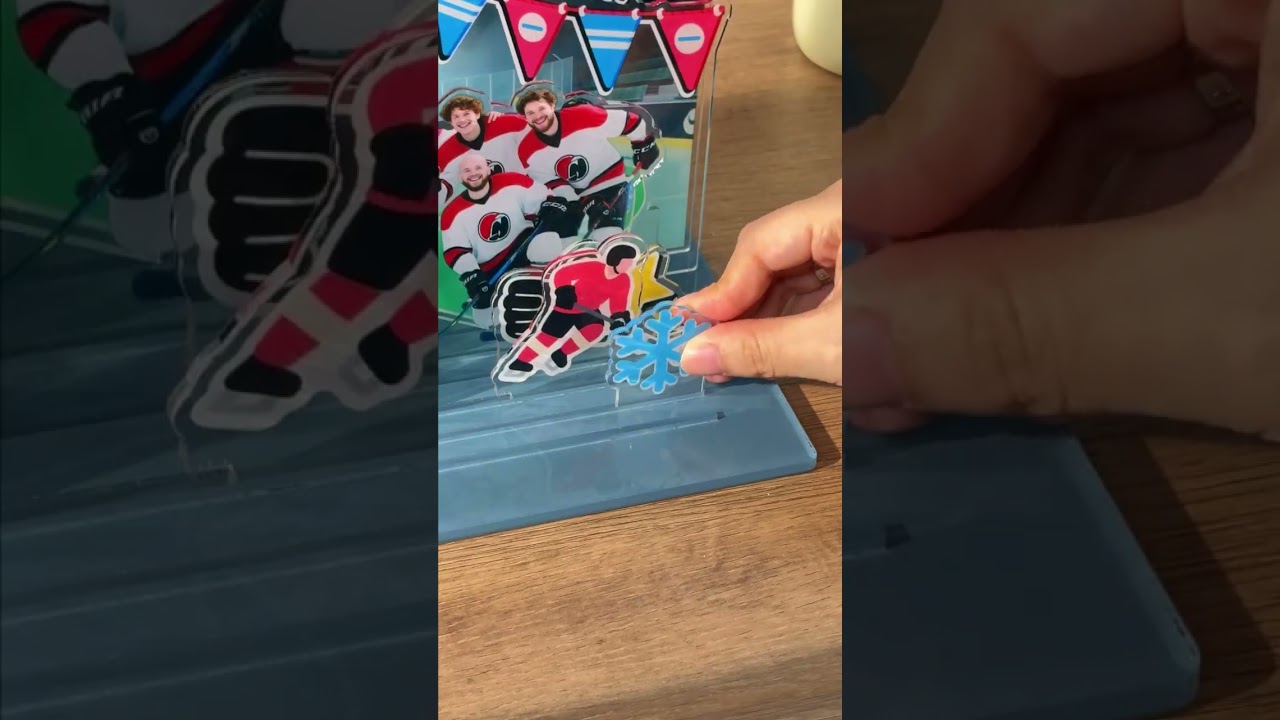 Celebrate your special moments with our Acrylic Multi-Layer Stands! #customgifts#easydiy