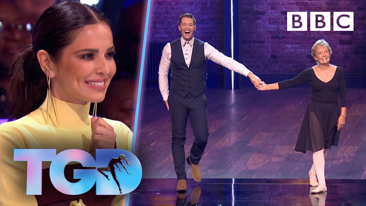 Inspiring 80-year-old Barbara enchants Matthew to dance a waltz! - The Greatest Dancer | Auditions