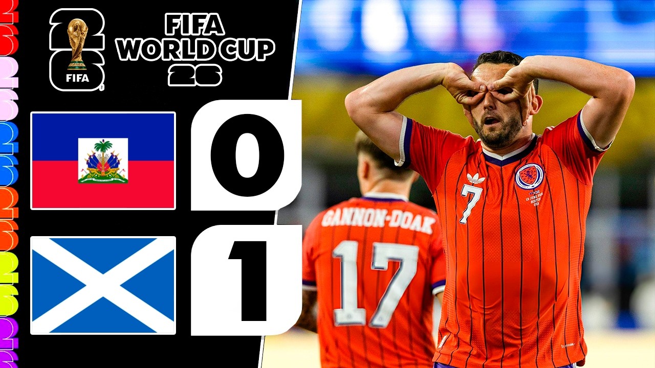 Обзор матча Гаити &mdash; Шотландия 0-1 | Чемпионат мира по футболу FIFA 2026