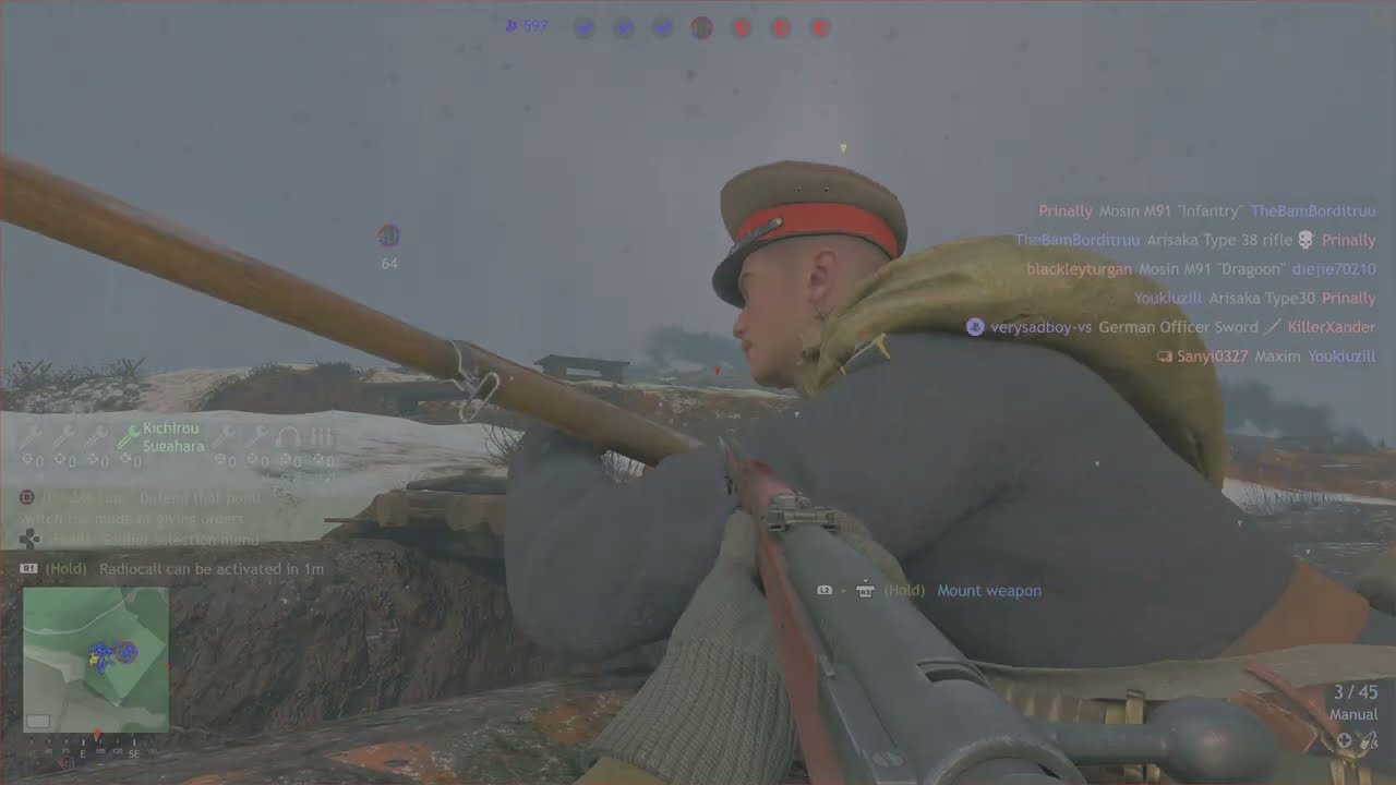 Enlisted PS5 Pro mod Russo-Japanese War Battle of 203 Hill Play as Imperial Japanese Army