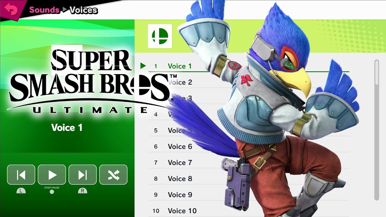 Голоса Фалько - Super Smash Bros Ultimate