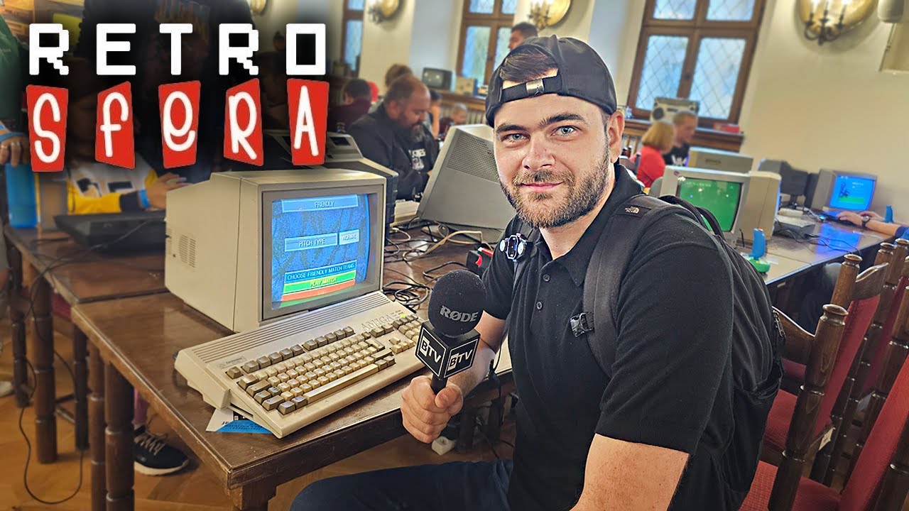 Spacer po festiwalu gier retro  w Brzegu (Wideorelacja RetroSfera vol. 6 - 2024)