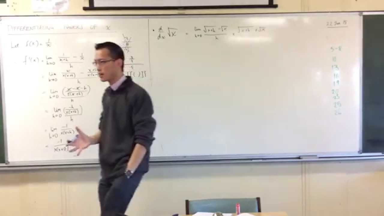 Differentiating Powers of x (4 of 4: Square Root of x)