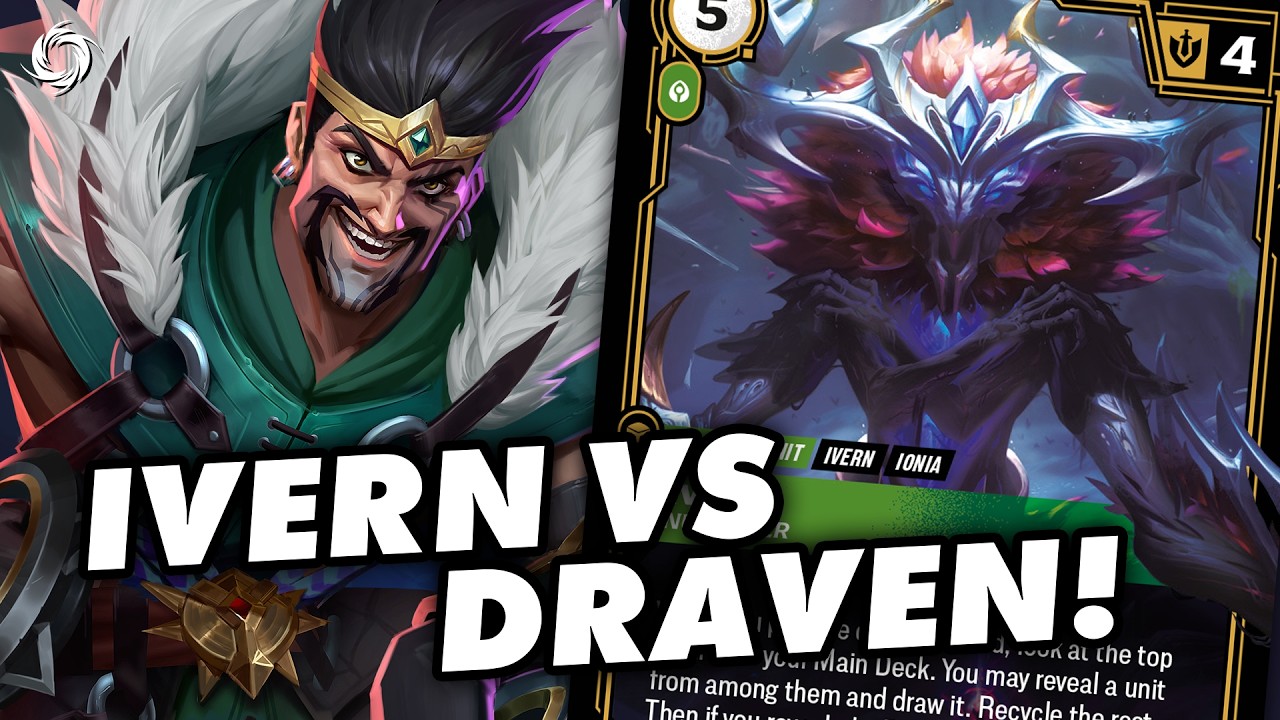 Can IVERN beat DRAVEN?!  | Riftbound: League of Legends TCG | TCG Arena | Unleashed