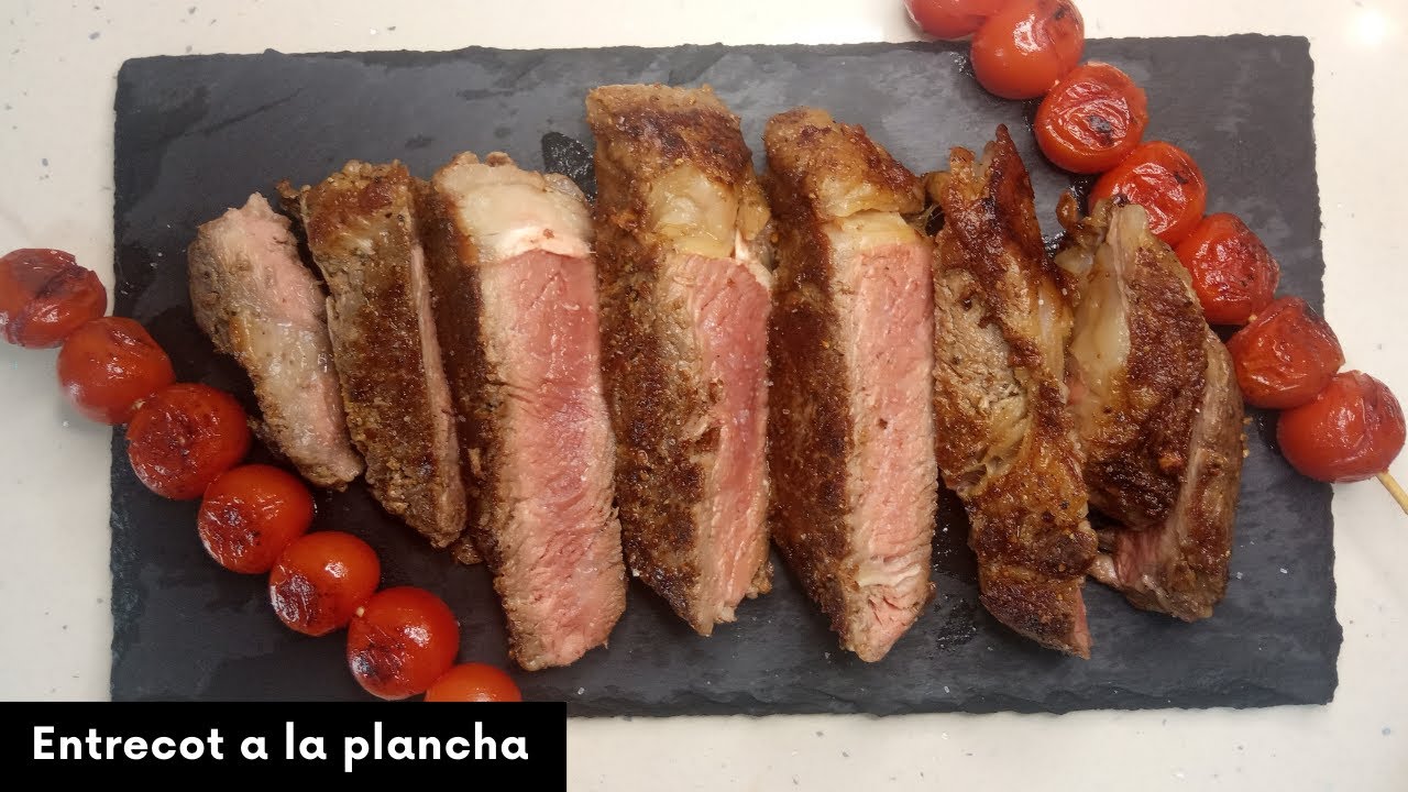 Entrecot a la plancha | comoXcasa