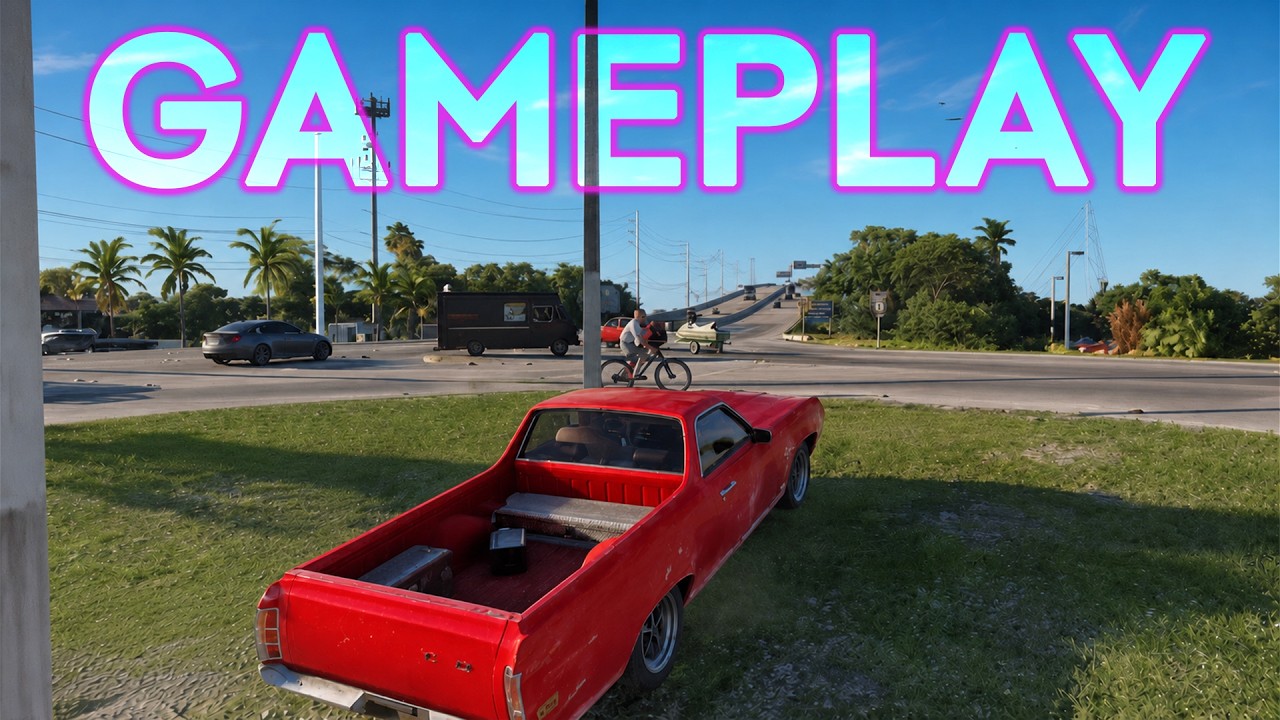 ОФИЦИАЛЬНЫЙ геймплей GTA 6 только что слили... как и карту GTA 6!
