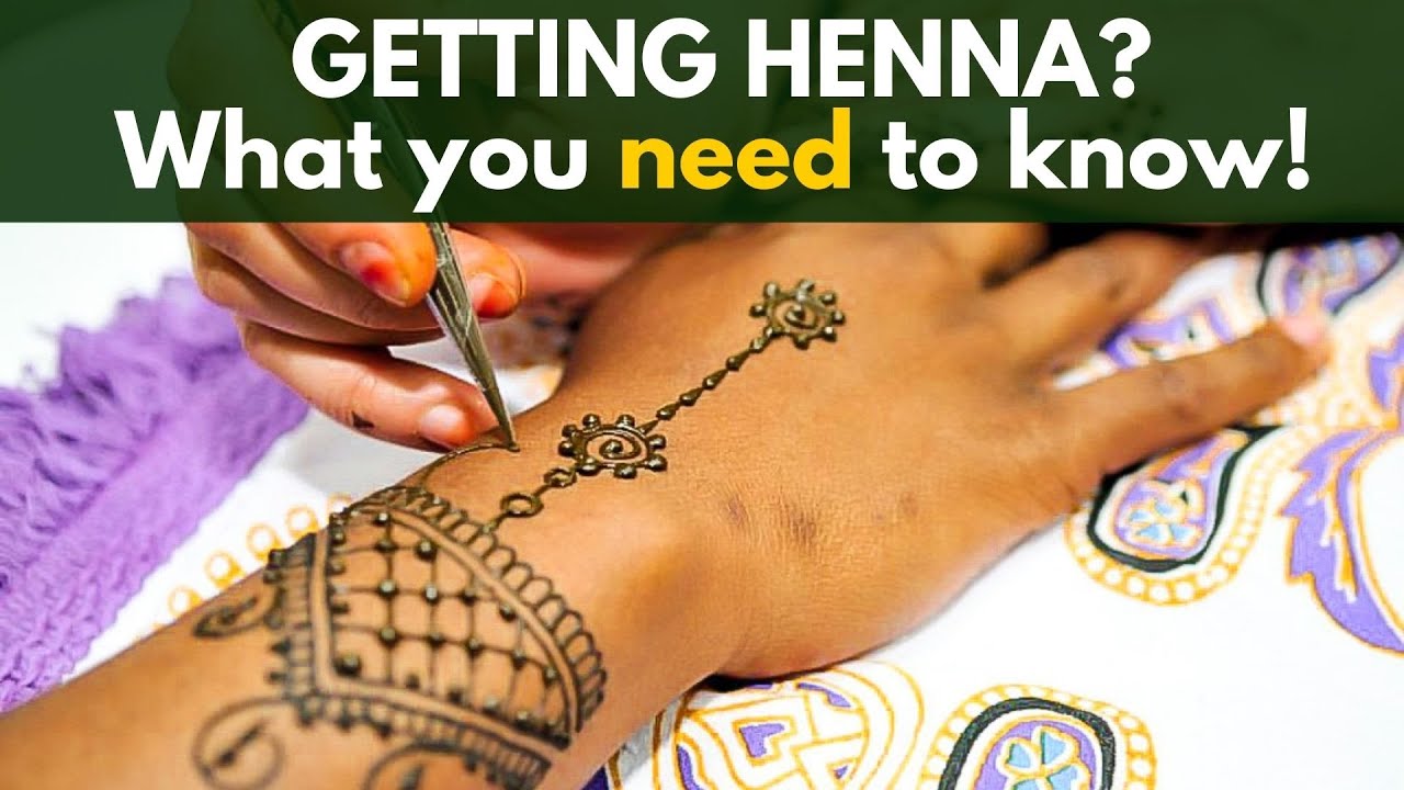 Red flags to look out for in a Henna Tattoo Artist + What to expect when getting one!