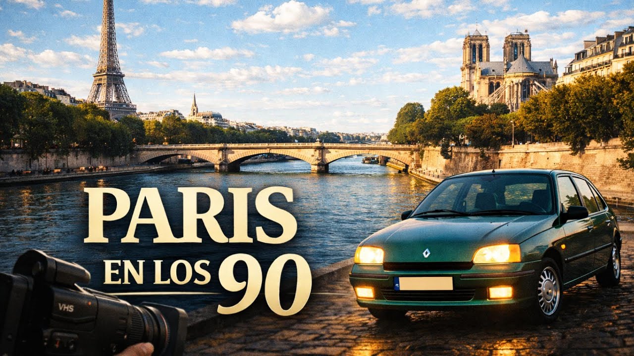 Paris en 1993  Asi era viajar por la Ciudad Luz