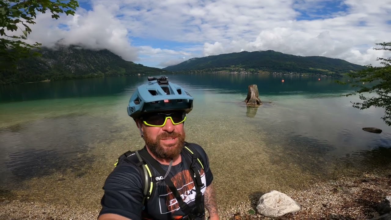 Attersee/Schwarzensee/Buchberghütte - Eisenaueralm , Mtb Runde#nature #lake #awesome #training
