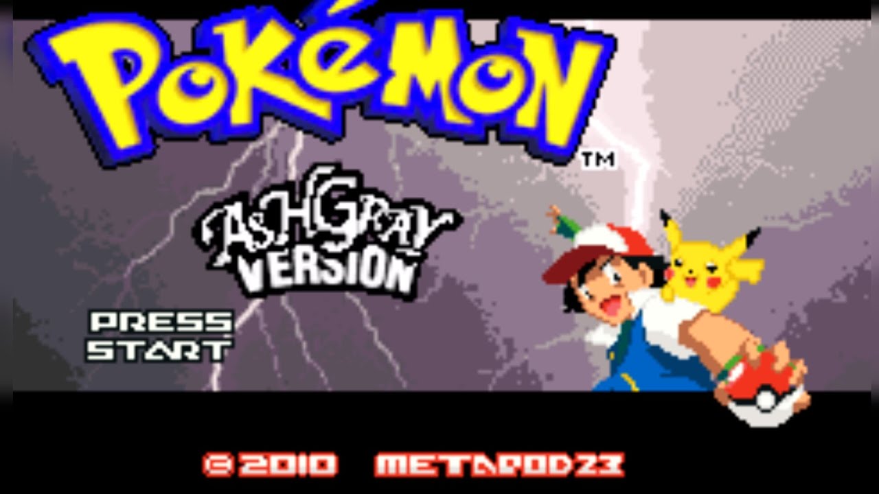 Pokémon Ash gray versión