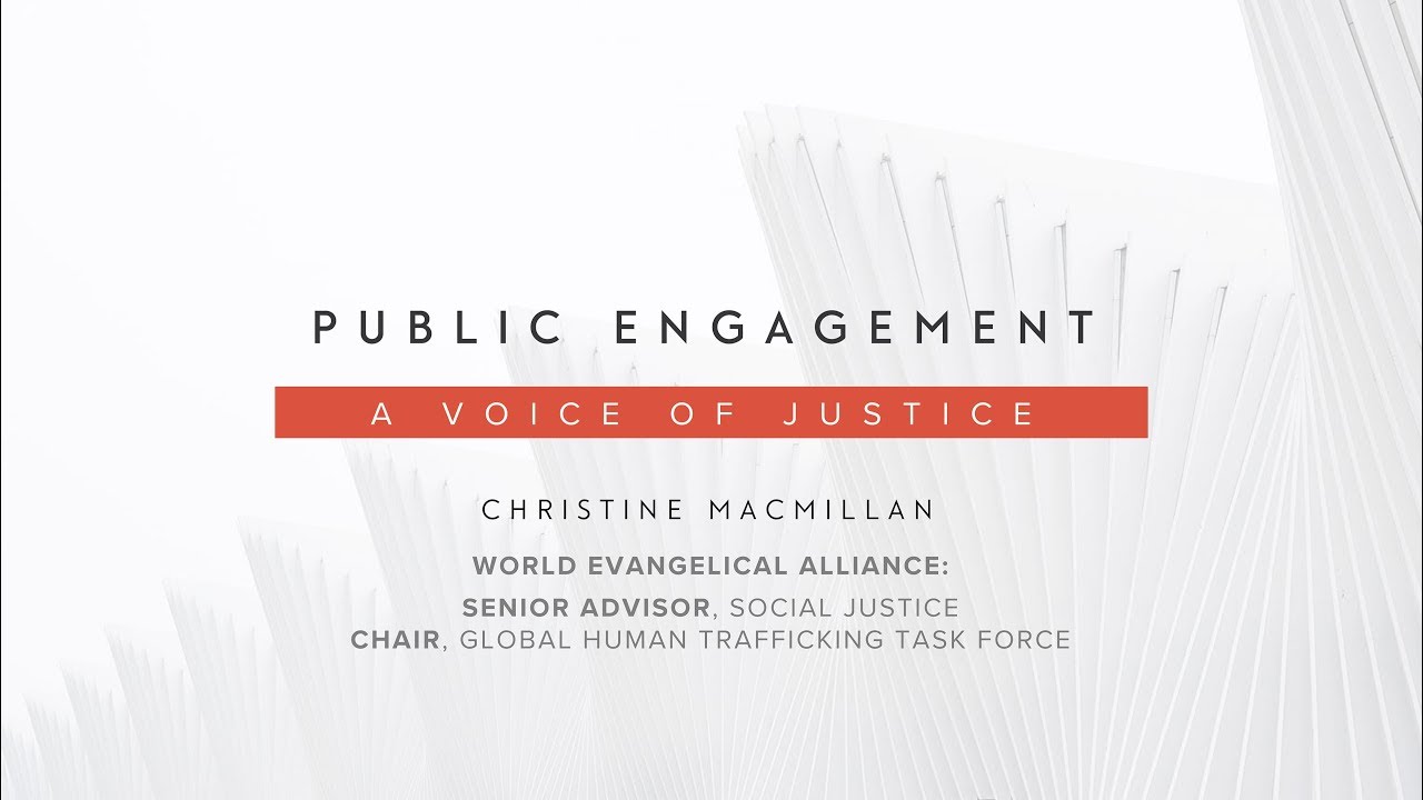 Public Engagement - A Voice Of Justice