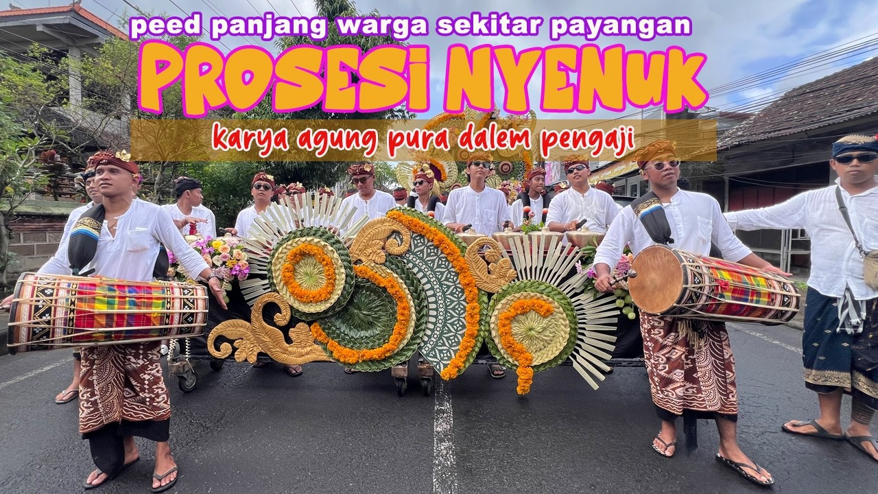 Ada Kelucuan Saat Prosesi Nyenuk & Peed Panjang Warga Payangan - Karya Agung Pura Dalem Pengaji