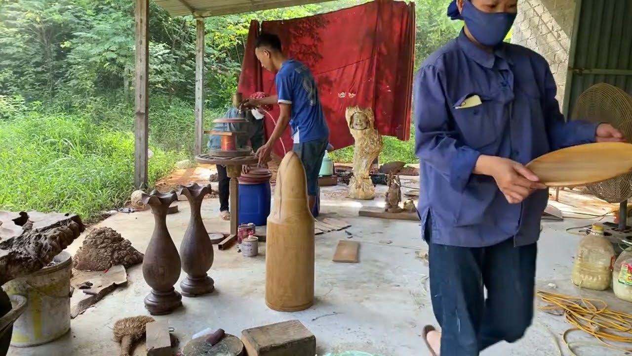 Đồ gỗ mỹ nghệ cao cấp giá rẻ chất lượng tốt - gỗ nu ngọc nghiến