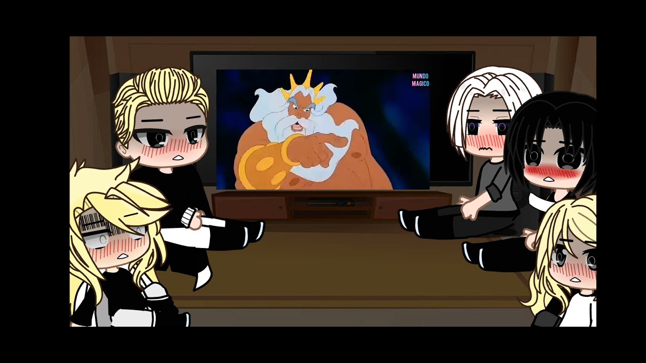 mikey's rect takemichi as Ariel