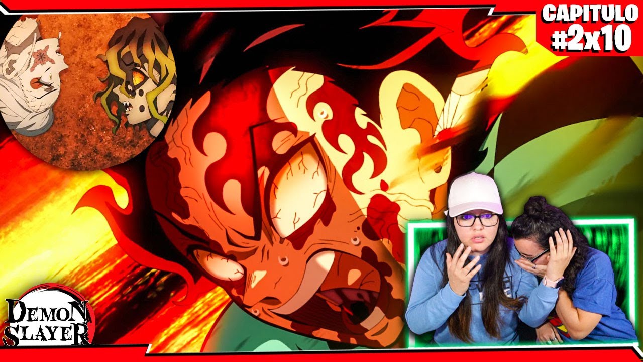 REACCIÓN a KIMETSU NO YAIBA "'ESTO NO PUEDE ACABAR ASÍ"😭😭 por PRIMERA VEZ😱Capitulo 10💥