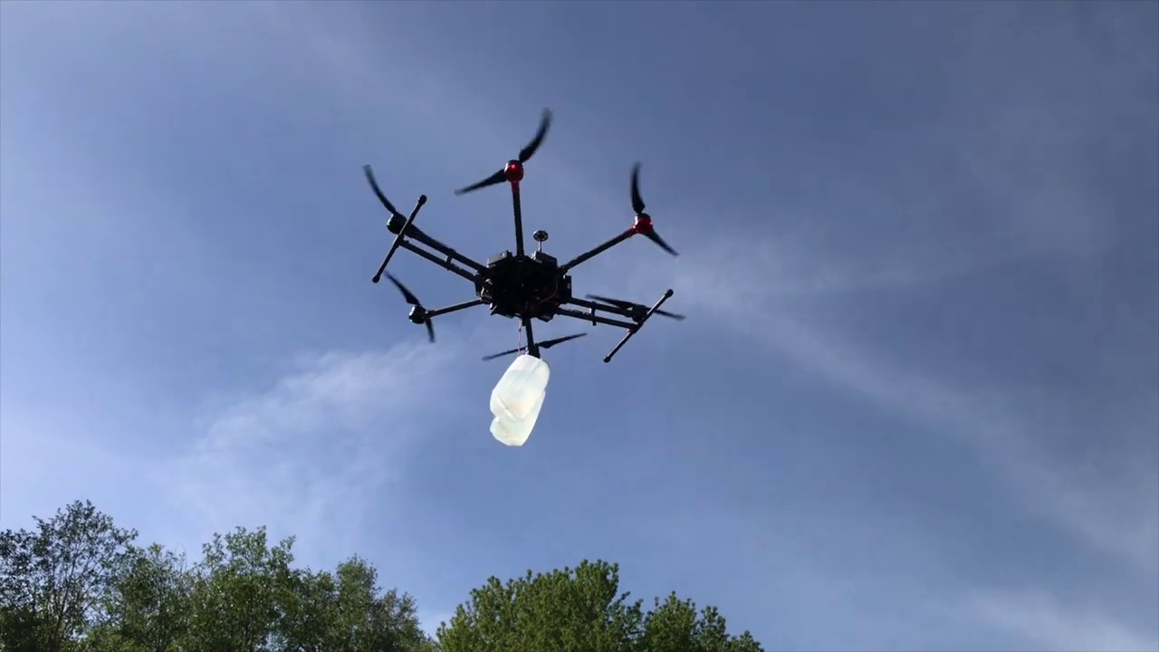 Payload Release Drop Kit for DJI M600pro and M210 by Blue Skies Drones