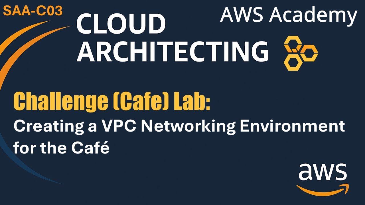 Лабораторная работа (Cafe): Создание сетевой среды VPC для Café - SAA-C03