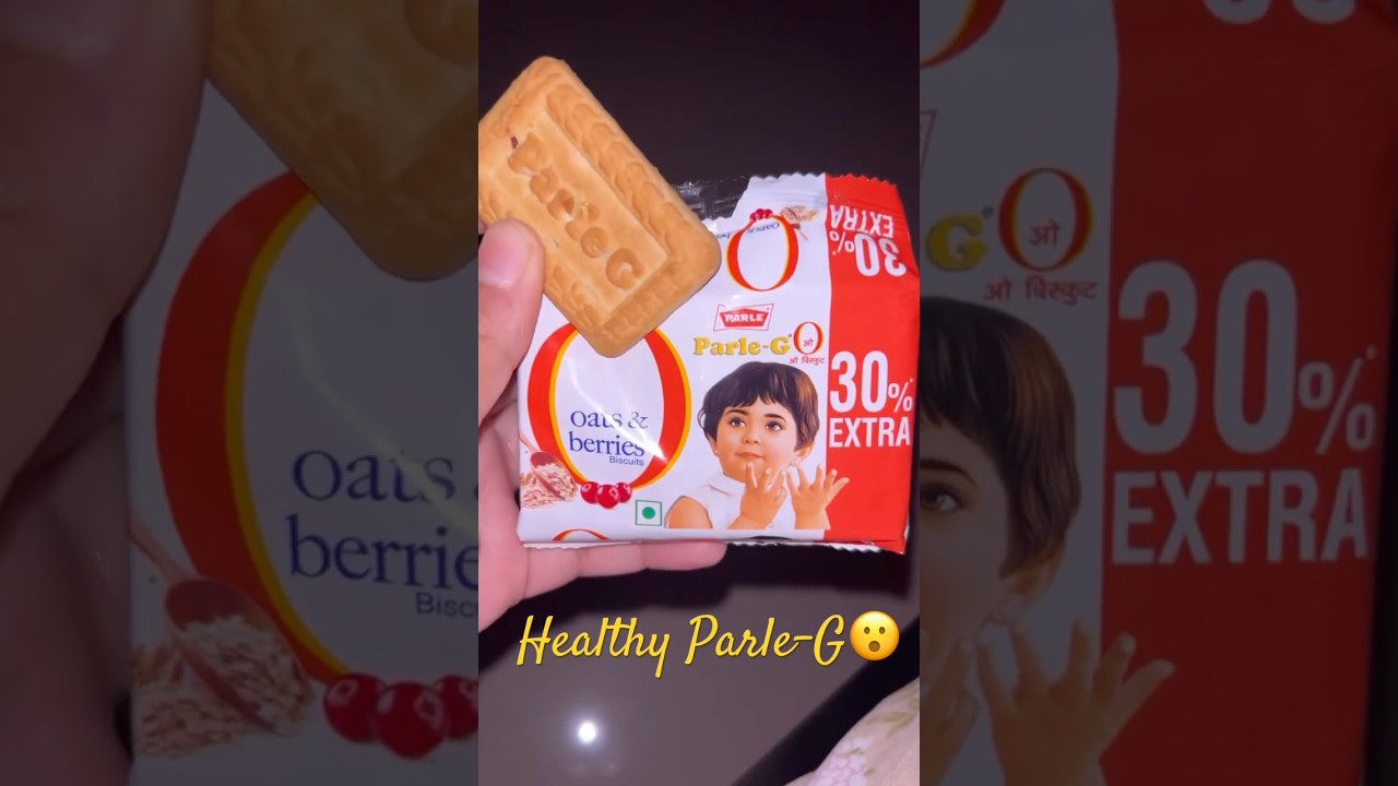 Parle G’s Healthy Upgrade! Oats & Berries Flavour Tryout 🍓