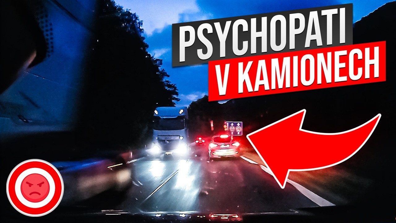 NEBEZPEČNÍ Řidiči Kamionu se Řítili v PROTISMĚRU - Tohle Není Normální!