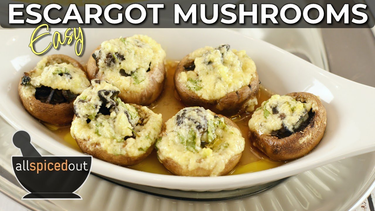 How To Make Escargot Stuffed Mushroom Caps