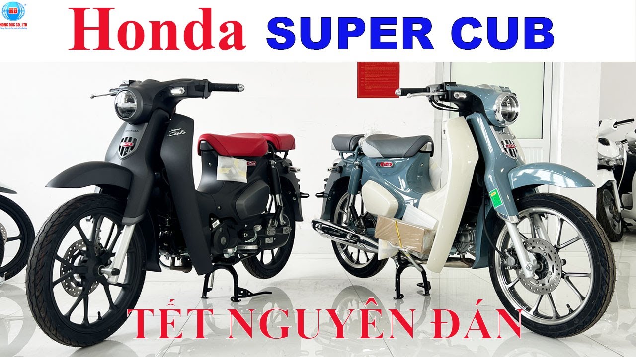 Giá xe Supper cub 125cc ngày 22/01/2023 (Mùng 1 Tết) tại honda hồng đức 10|châu thành sóc trăng