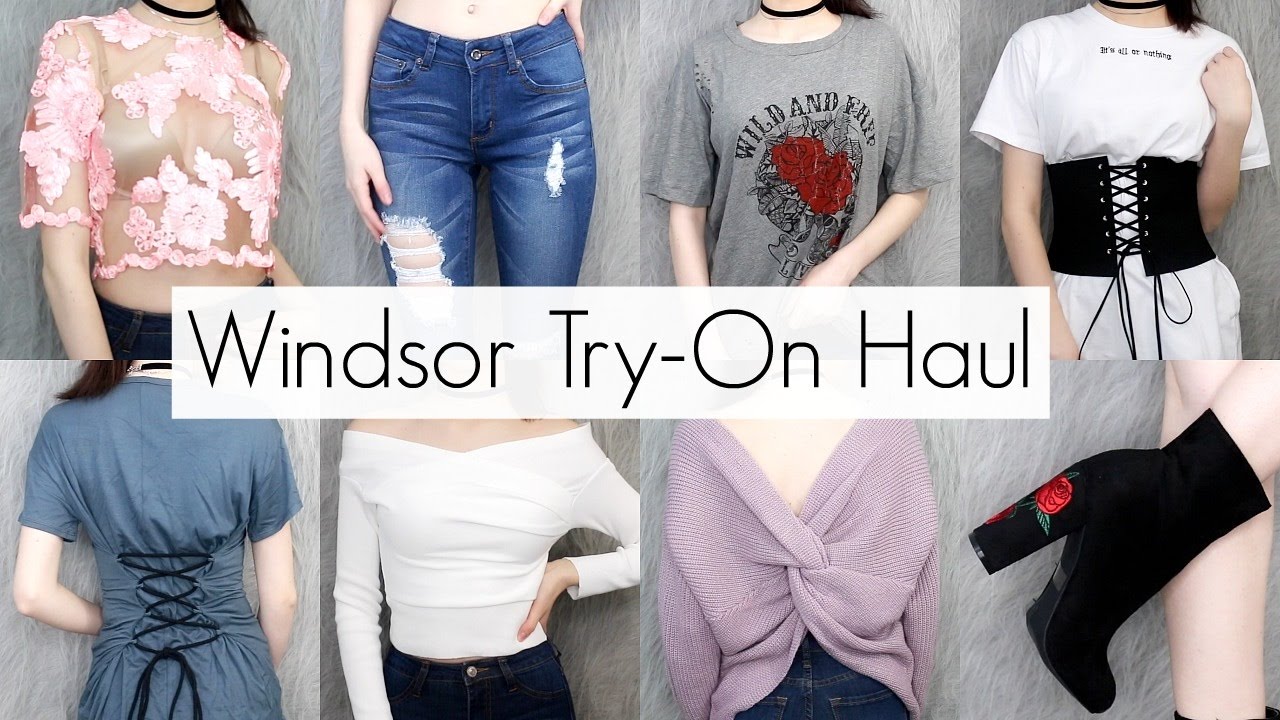 Windsor Spring Try-On Haul: Tops, Jeans, Skirts, Bags & More! || BeautyChickee