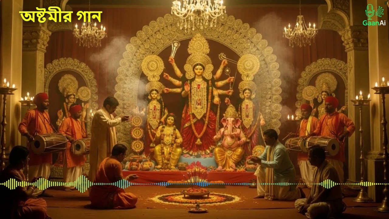 অষ্টমীর গান (Durga Puja Ashtami Song 2025 | Bengali | GaanAi Original)