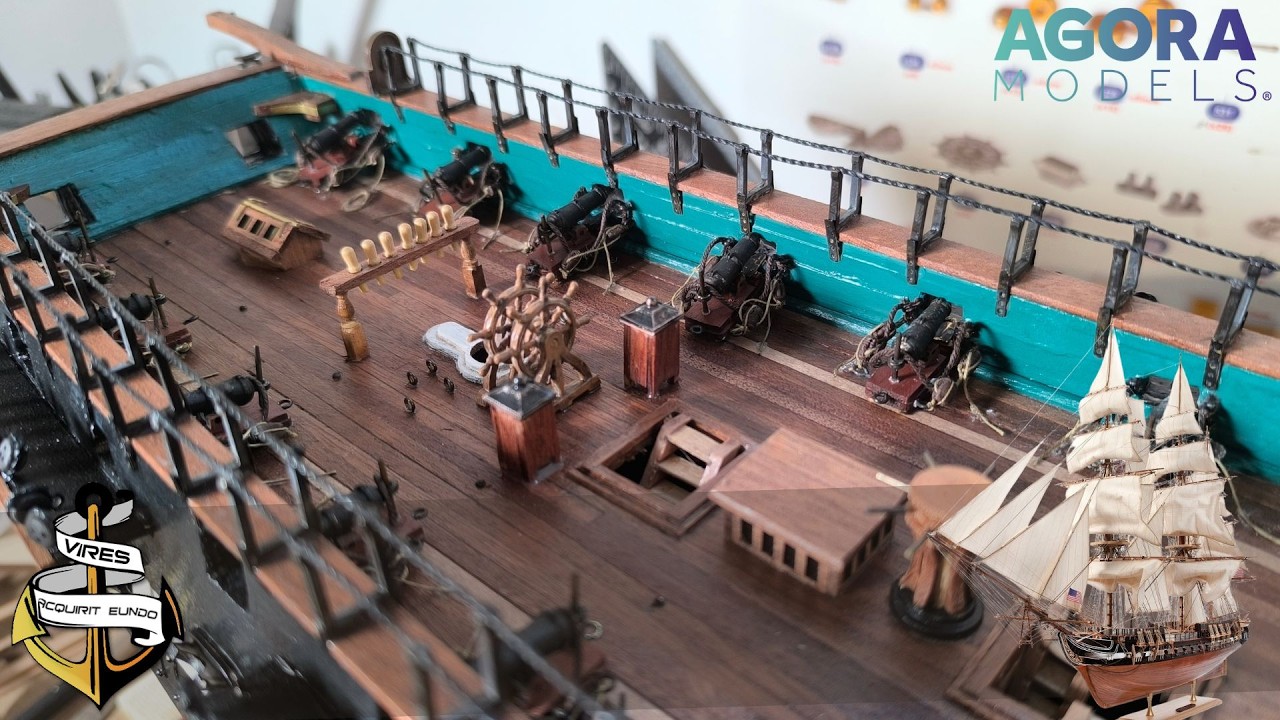 🚨 EN VIVO: Construyendo el USS Constitution de Agora Models Ep. 75⚓