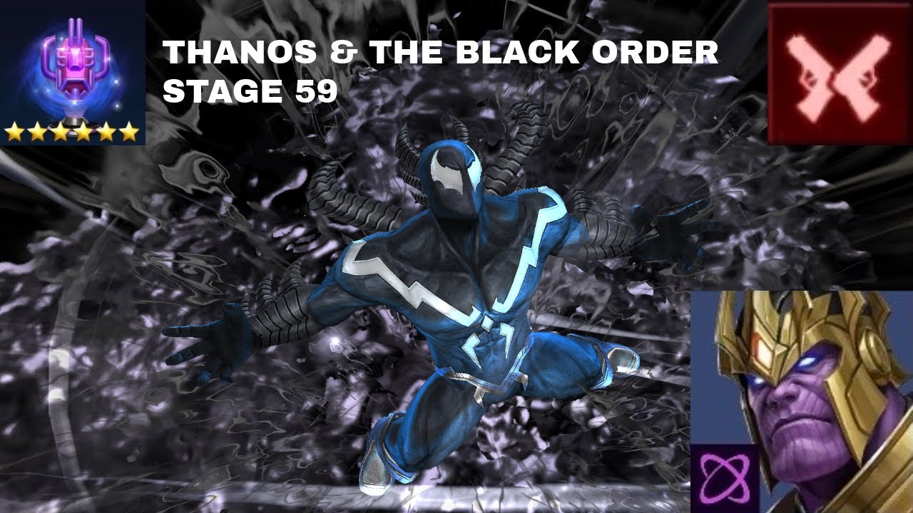 THANOS & THE BLACK ORDER WBL+ Stage 59 Clear | Venom (Brilliant Rage) - Marvel Future Fight