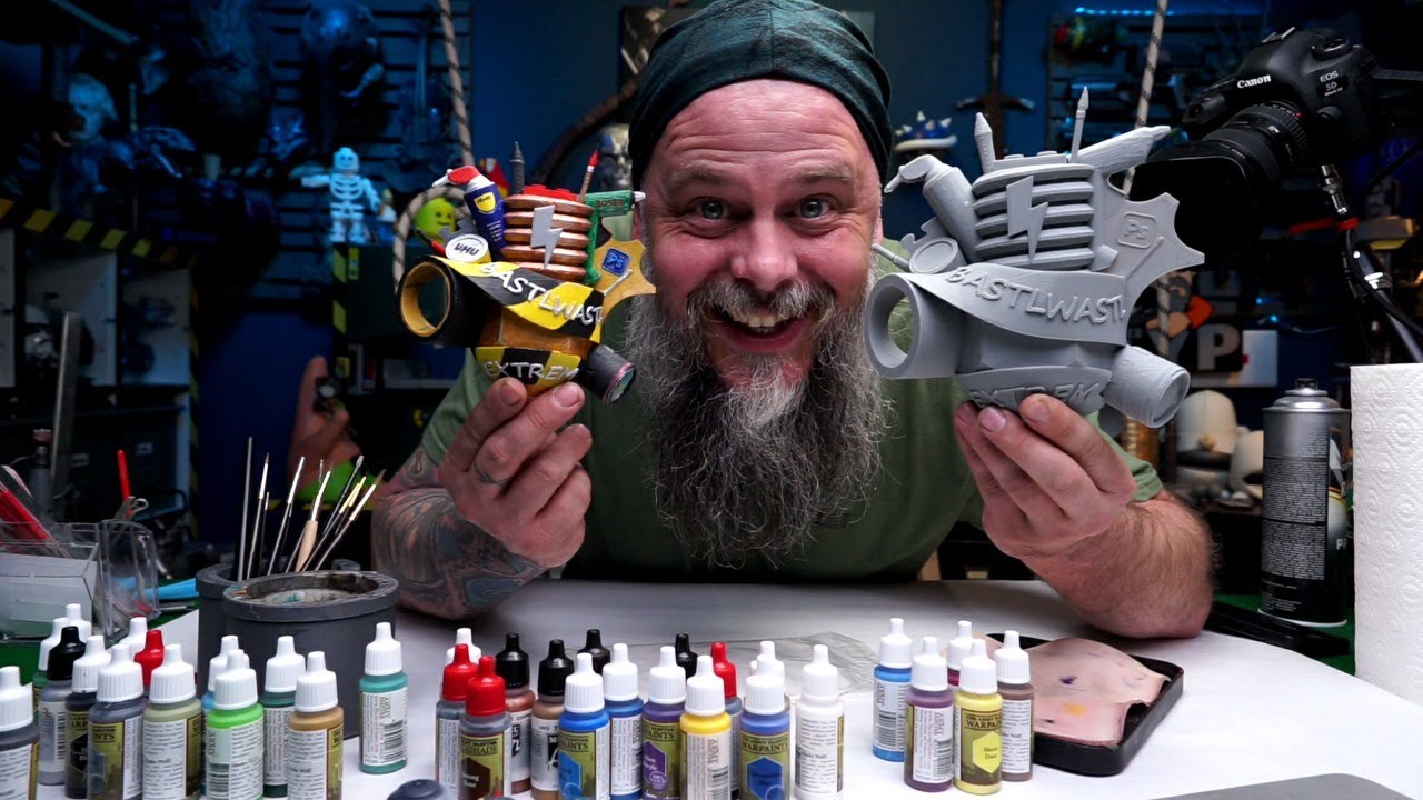 Neues Logo in 3D bemalen #bastlwastlextrem