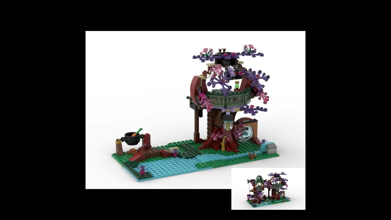 LEGO 41075 The Elves' Treetop Hideaway  #lego #bricks #studio2