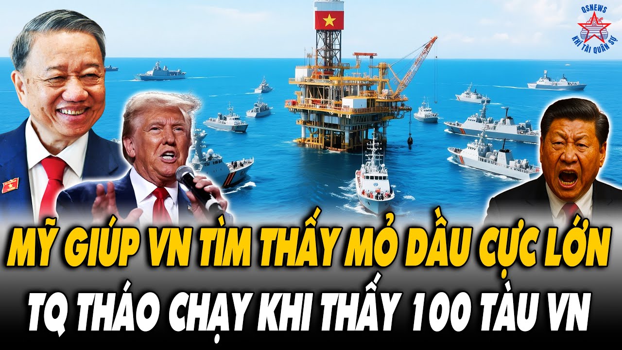 🔴[TRỰC TIẾP] Biển Đông Rực Lửa: Mỹ Tìm Thấy Mỏ Dầu Khủng Giúp VN - TQ Rút Lui Trước 100 Tàu?