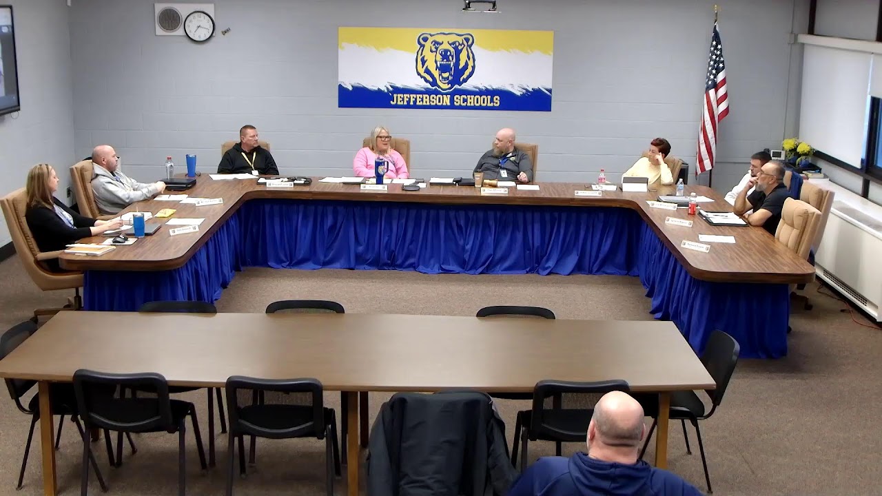 Jefferson Board of Education COW Meeting 3/12/2026