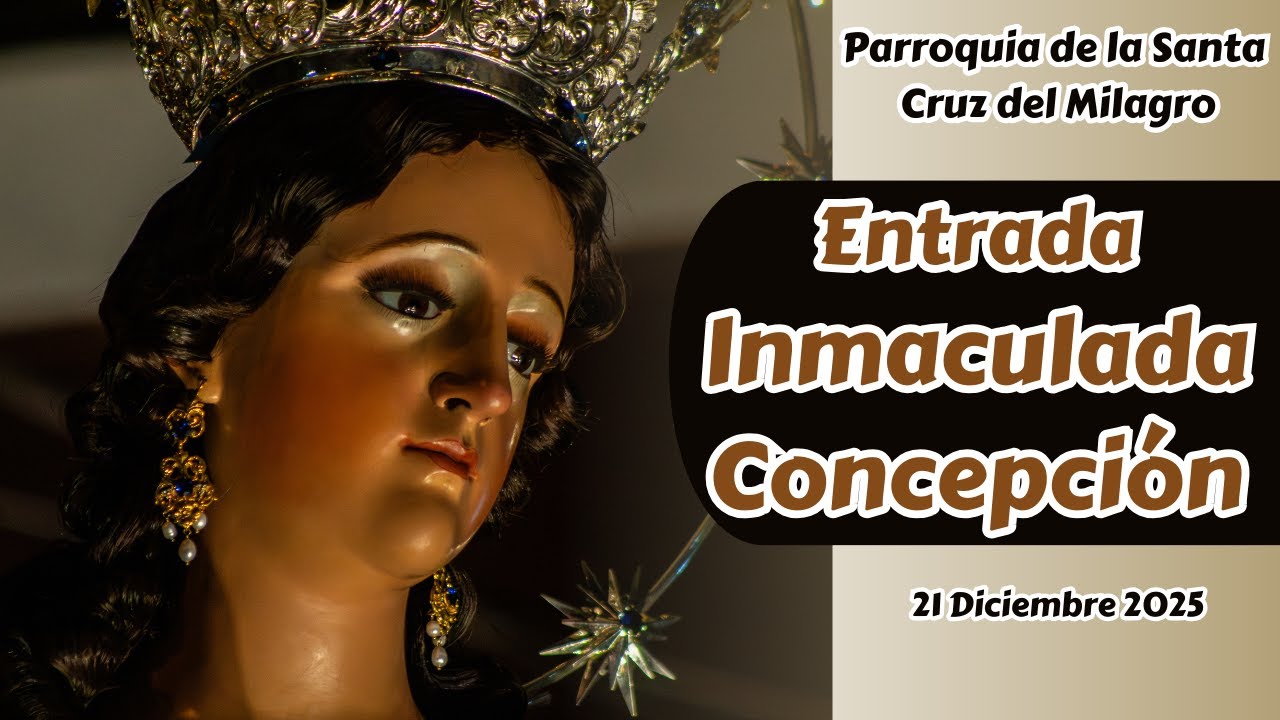 Entrada Procesión Inmaculada Concepción Parroquia Vieja Zona 6 | Rezados 2025