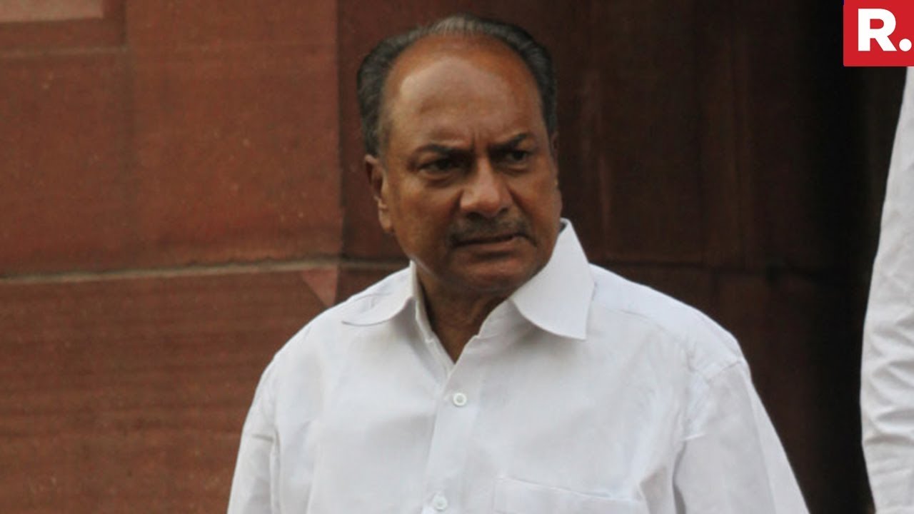 Former Defence Minister A. K. Antony Reacts On Agusta Westland Scam