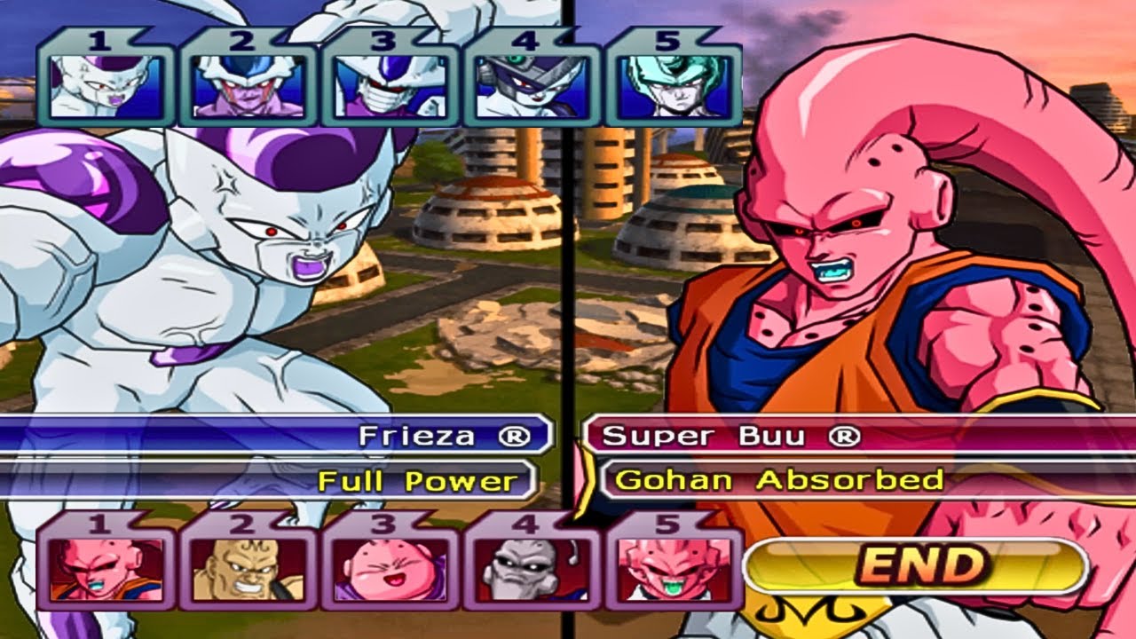 Семья Фризер против команды Маджин Буу (COM против COM) - Dragon Ball Z Budokai Tenkaichi 3 Gampl...