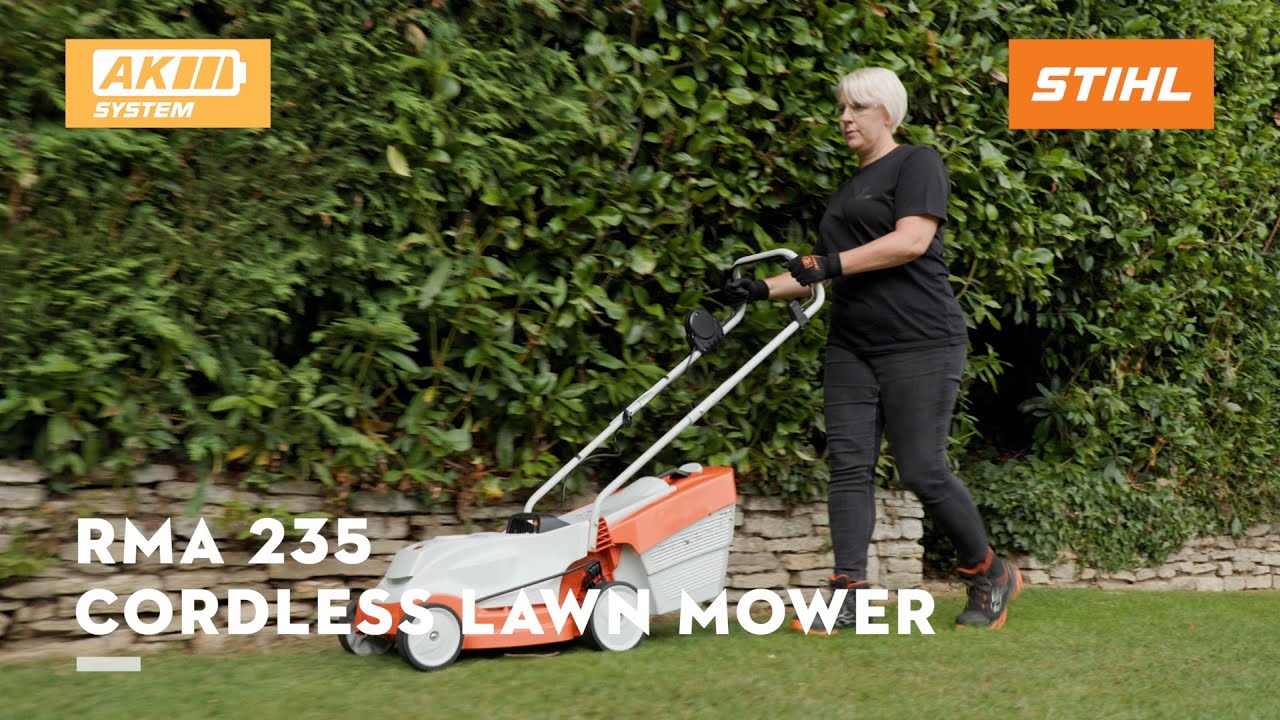 STIHL RMA 235 Cordless Lawn Mower | Battery Lawn Mower | STIHL AK Battery | STIHL GB