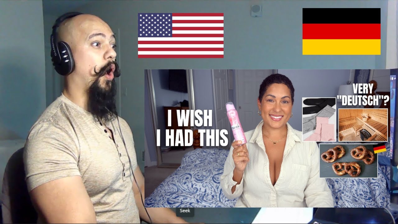 American Reats To 7 THINGS I WISH I HAD FROM GERMANY IN THE USA