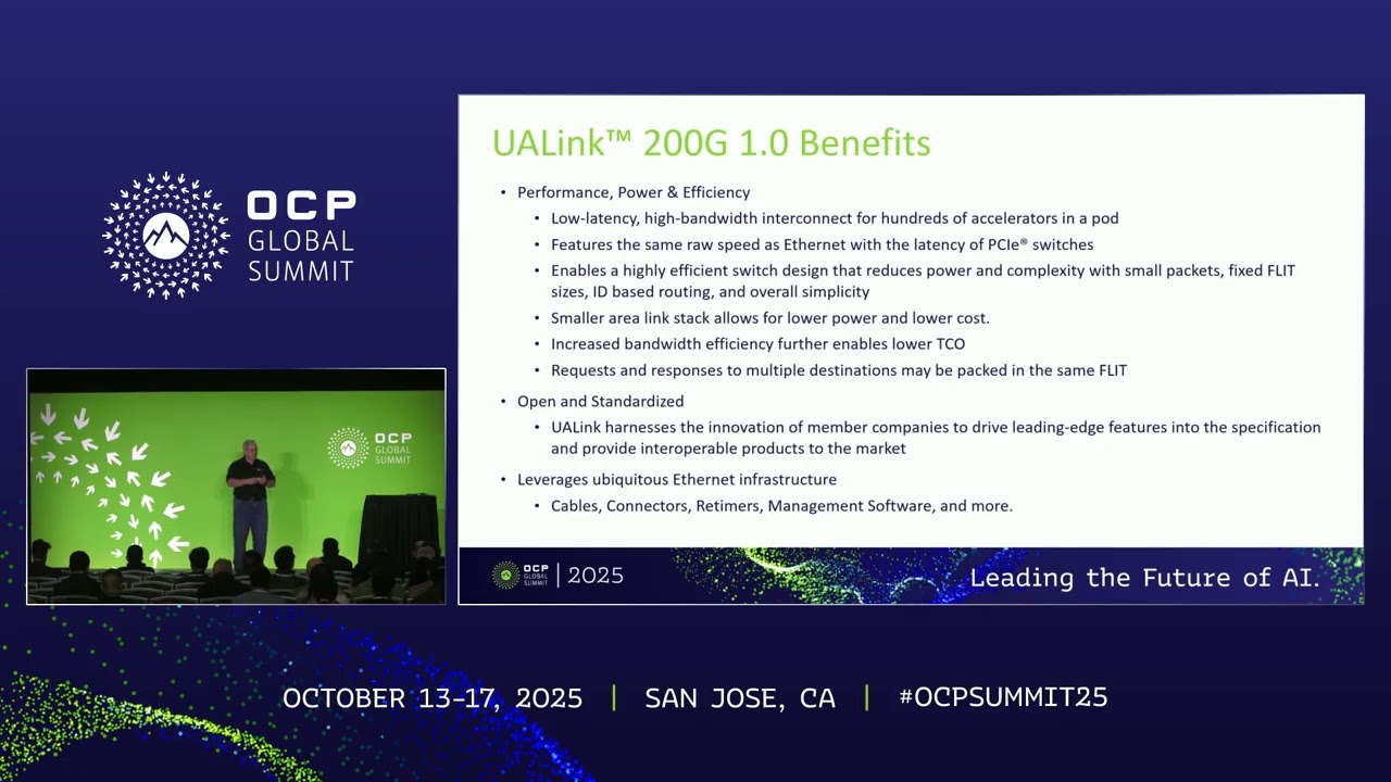Unleashing AI Scale Up UALink and OCP Collaboration