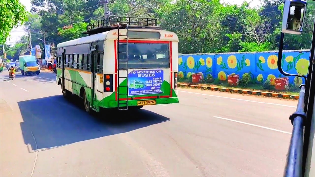 Full Journey : Kakinada To Rajahmundry full Bus Journey | Bus Journey in India | Kakinada | A.P