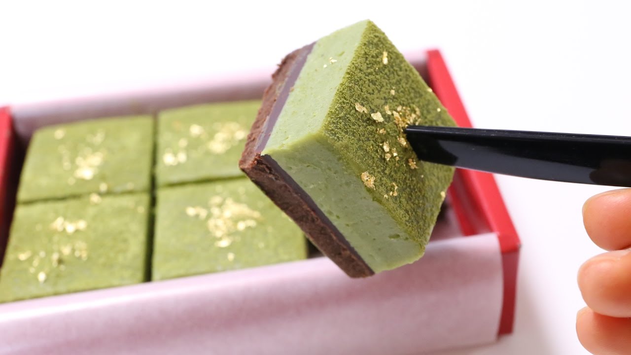 Easy Matcha Fresh Cream Chocolate