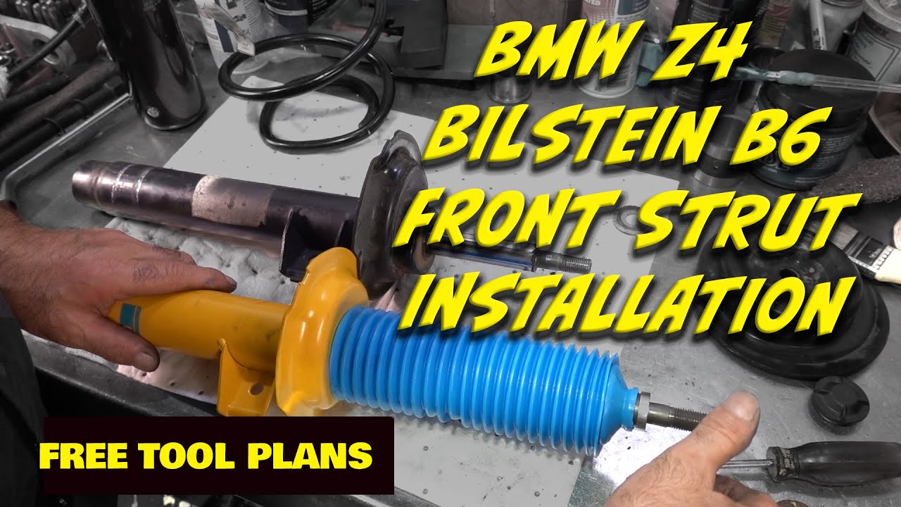 Bilstein B6 Front Strut Performance Upgrade - Complete Tutorial BMW Z4