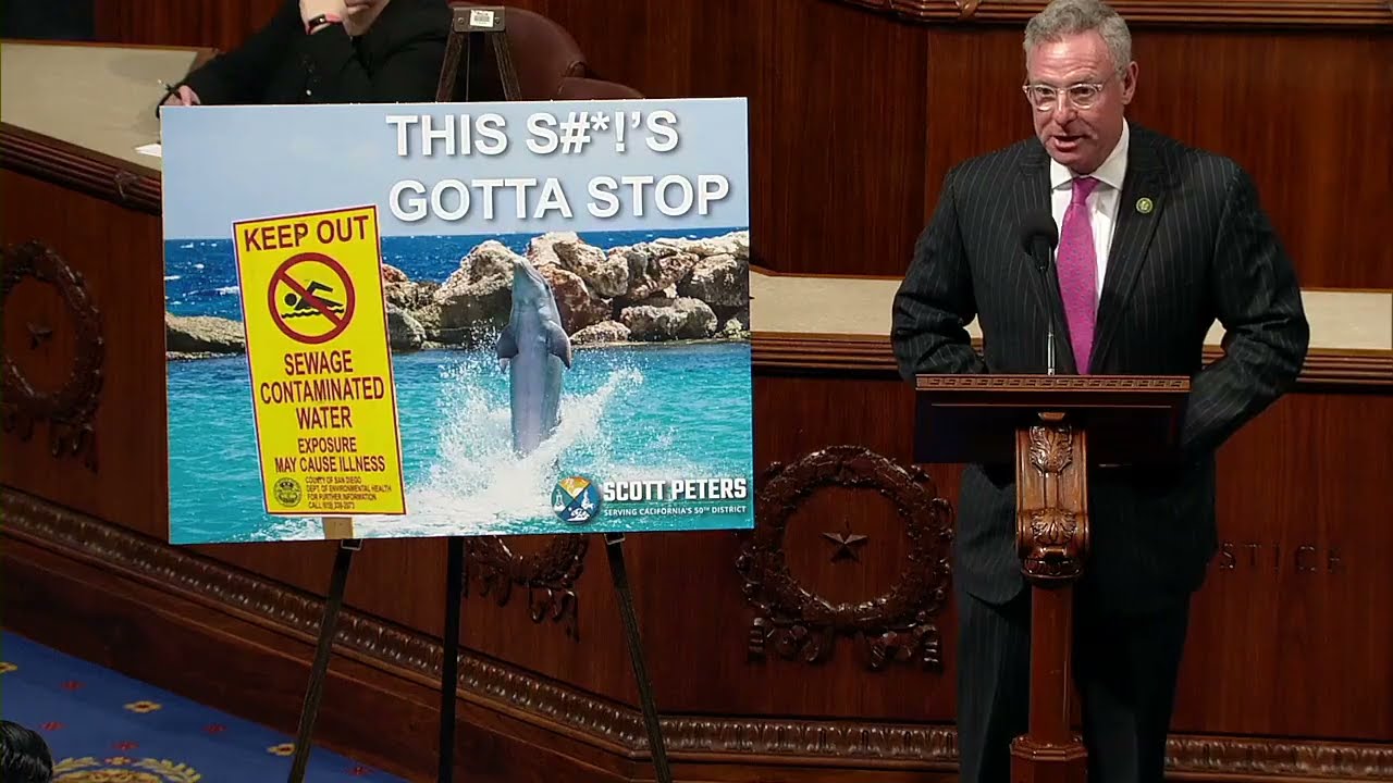 Peters Calls For Funds to Combat Cross-Border Wastewater Pollution on House Floor